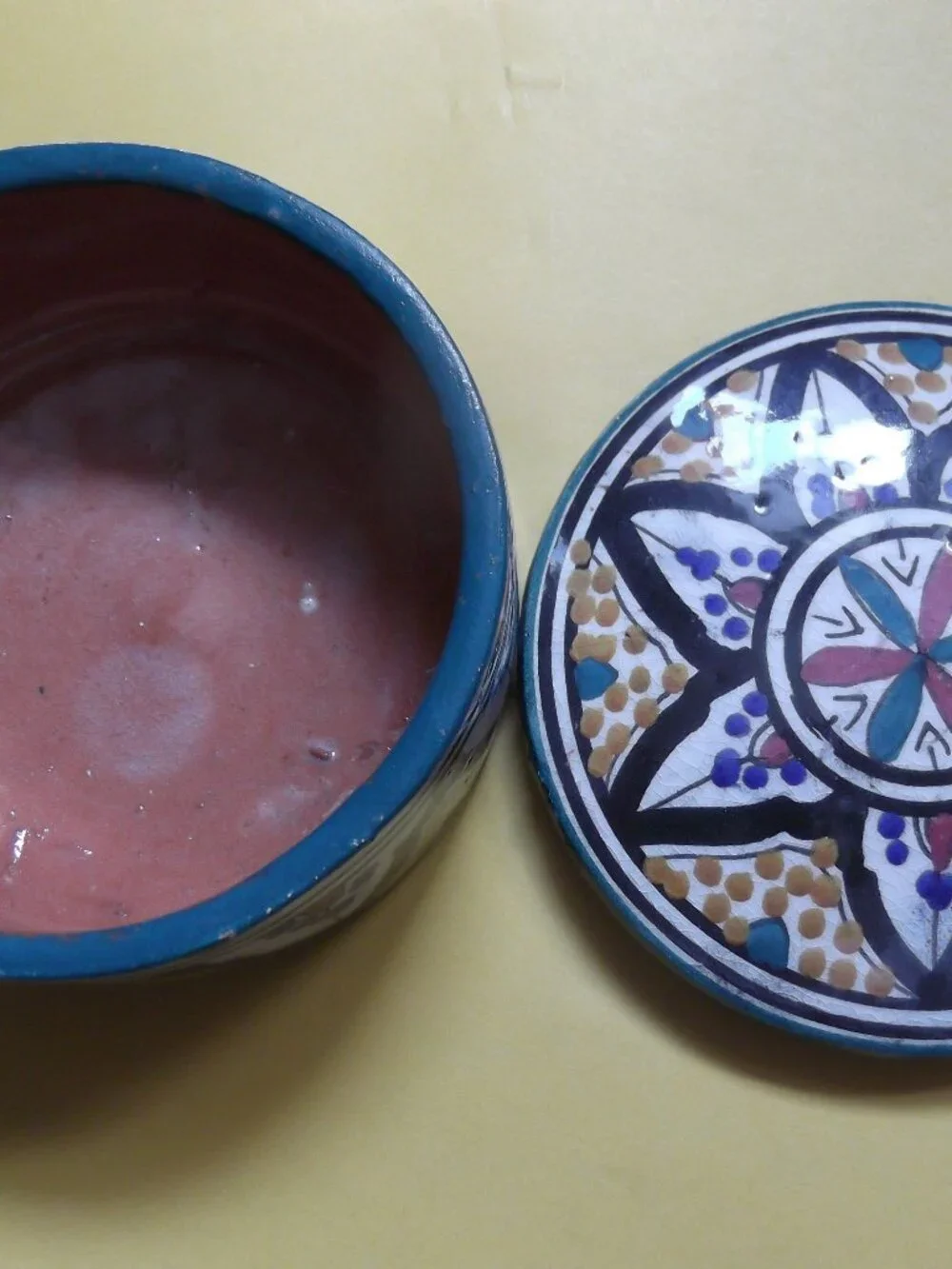 NWT Moroccan Trinket Jewelry Box in vibrant colors